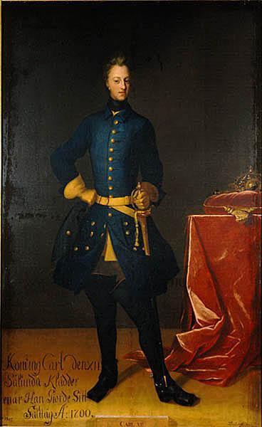 david von krafft Karl XII, 1682-1718, kung av Sverige, pfalzgreve av Zweibrecken Spain oil painting art